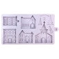 Preview: Silicone Mould - Winter Village